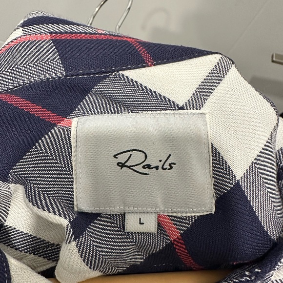 Plaid Rails shirt. Worn only a couple times. - Picture 3 of 3